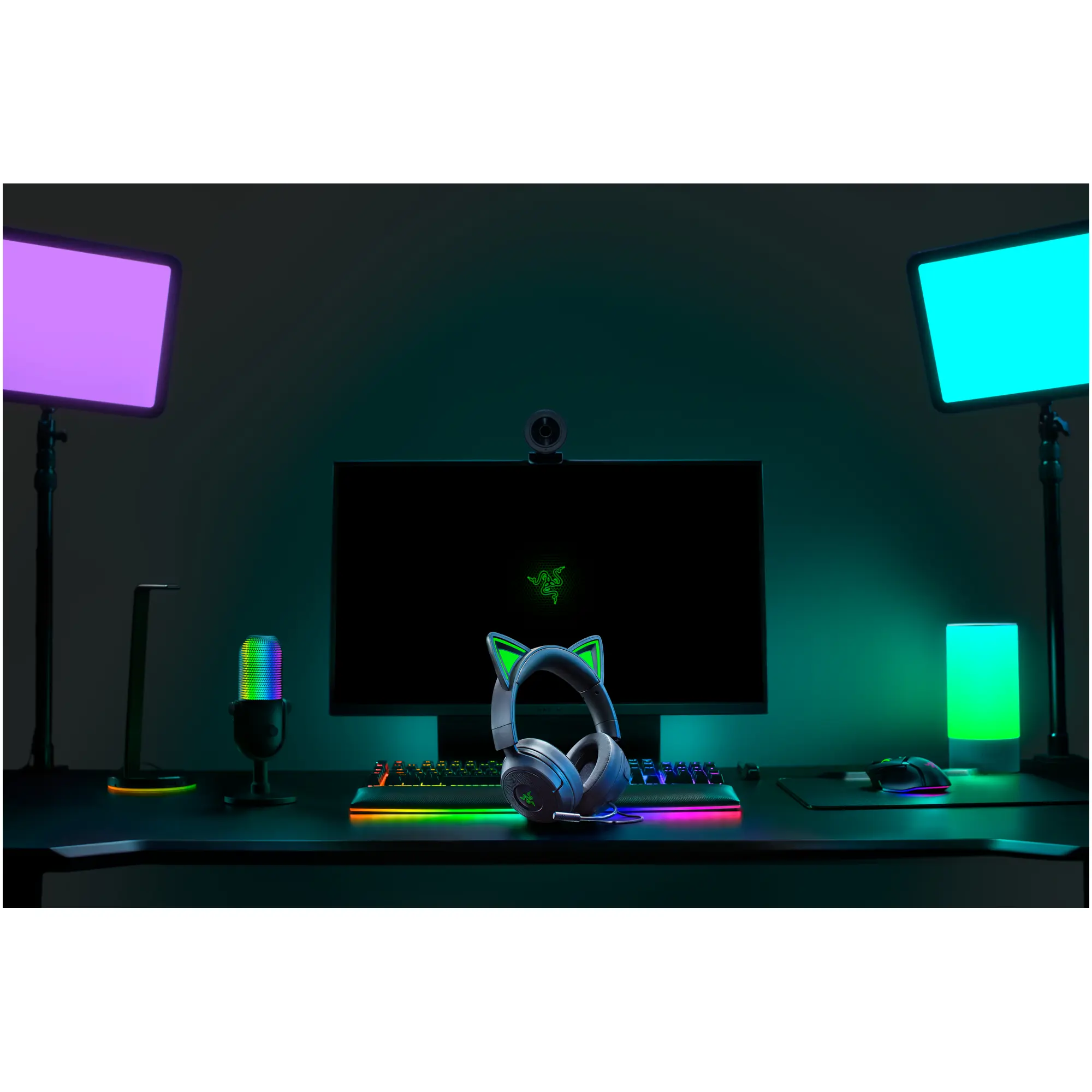 Купить Наушники RAZER  Kraken Kitty V3 X Black (RZ04-05350200-R3M1) - фото 10