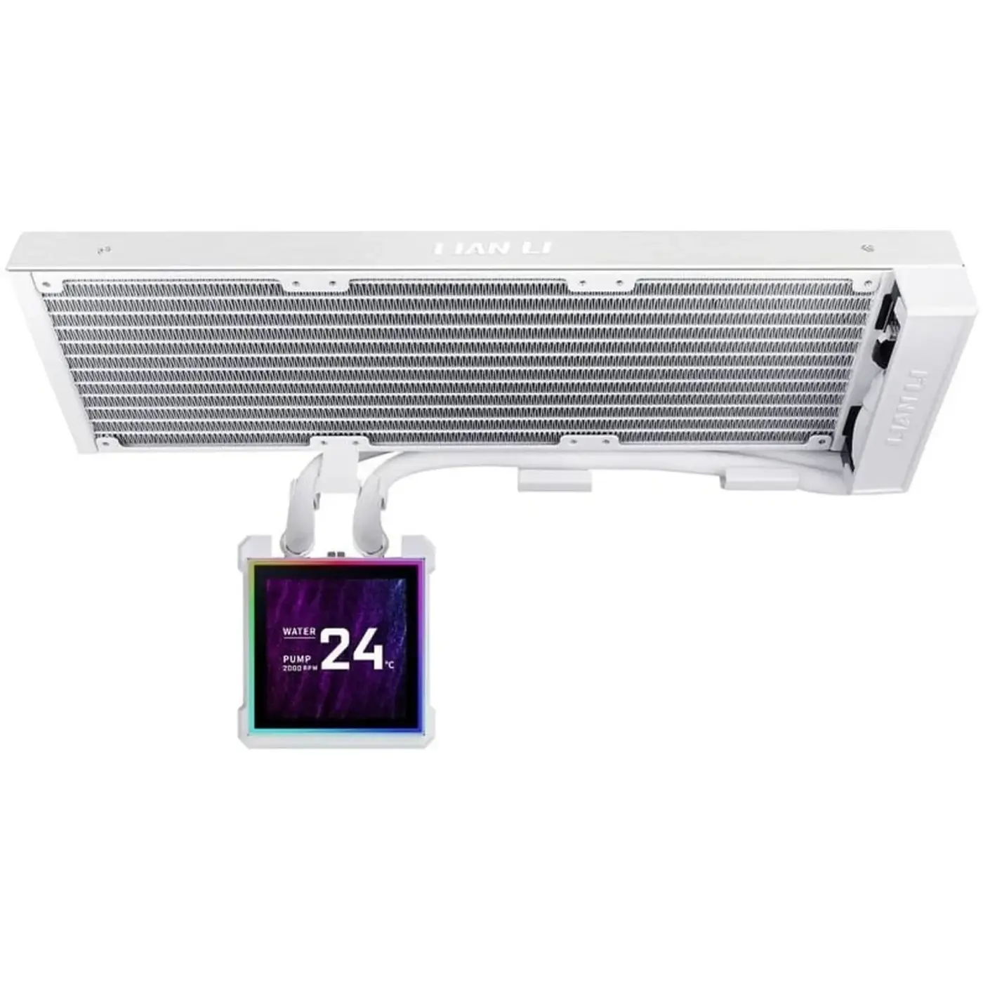 Купити Система водяного охолодження Lian Li HydroShift II LCD-S 360N FANLESS White (G89.GHS2LCDS36NW.00) - фото 2