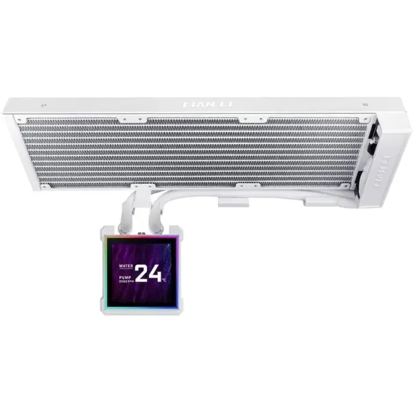 Купити Система водяного охолодження Lian Li HydroShift II LCD-S 360N FANLESS White (G89.GHS2LCDS36NW.00) - фото 2