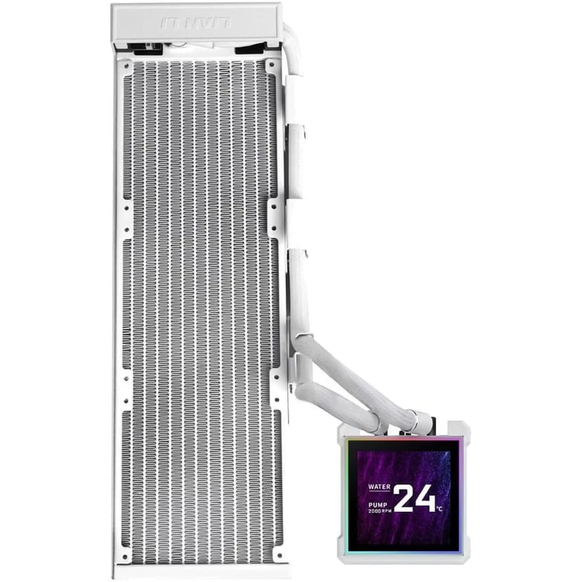 Купити Система водяного охолодження Lian Li HydroShift II LCD-S 360N FANLESS White (G89.GHS2LCDS36NW.00) - фото 3