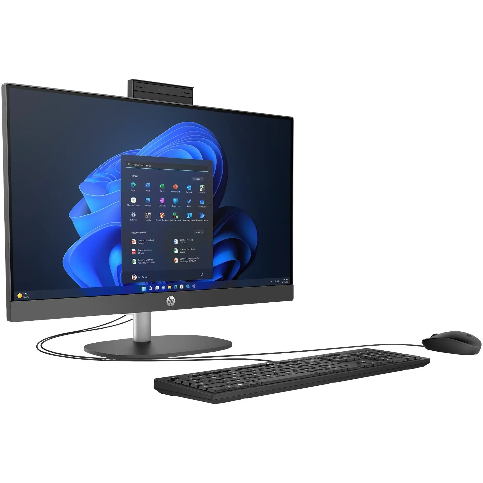 Купити Моноблок 23.8'' HP ProOne 240 G10 Ultra7 155U (BY6U3ET) - фото 2