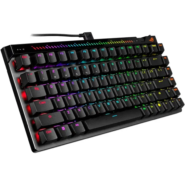 Купити Клавіатура Asus ROG Falchion Ace 75 HE HFX V2 Magnetic Switches RGB Black (90MP047H-BKUA20) - фото 2