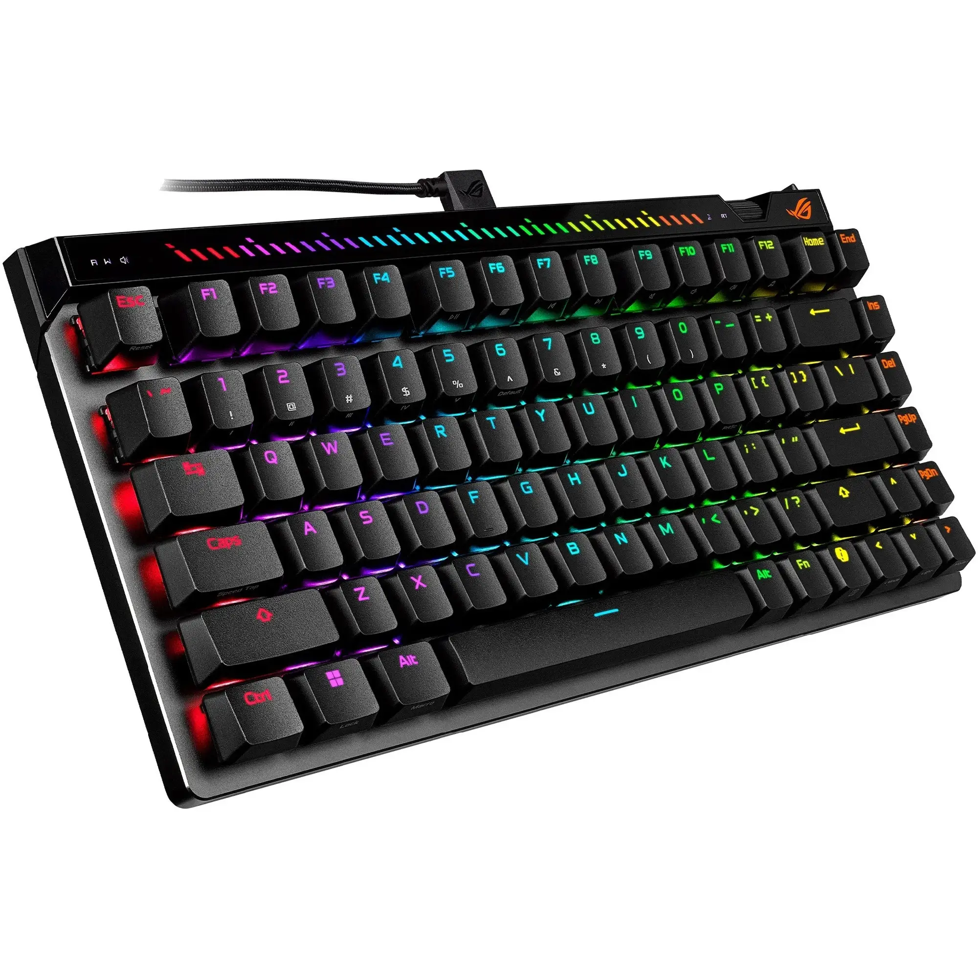 Купити Клавіатура Asus ROG Falchion Ace 75 HE HFX V2 Magnetic Switches RGB Black (90MP047H-BKUA20) - фото 2