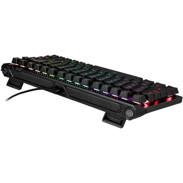Купити Клавіатура Asus ROG Falchion Ace 75 HE HFX V2 Magnetic Switches RGB Black (90MP047H-BKUA20) - фото 7