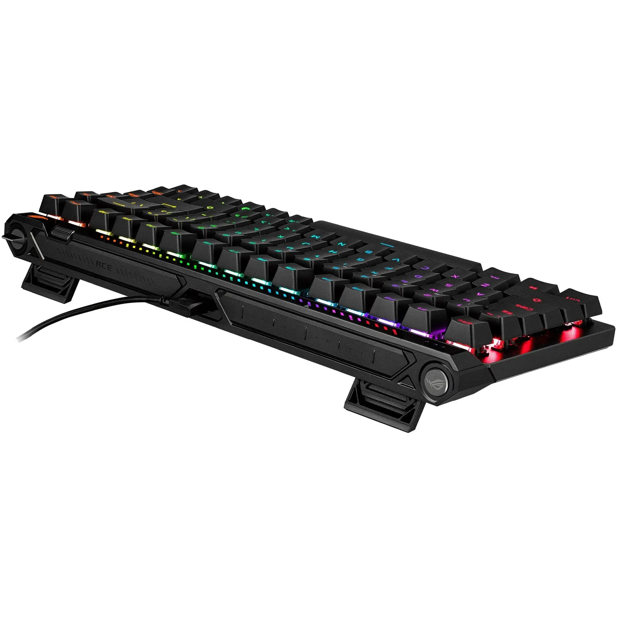 Купити Клавіатура Asus ROG Falchion Ace 75 HE HFX V2 Magnetic Switches RGB Black (90MP047H-BKUA20) - фото 7