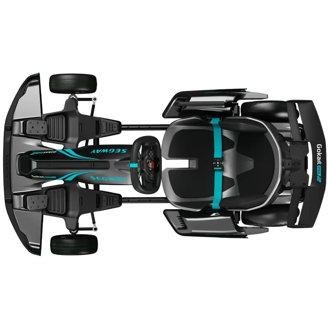 Купить Электрокарт Segway-Ninebot GoKart PRO 2 Grey-Blue (AA.04.04.01.0004) - фото 4