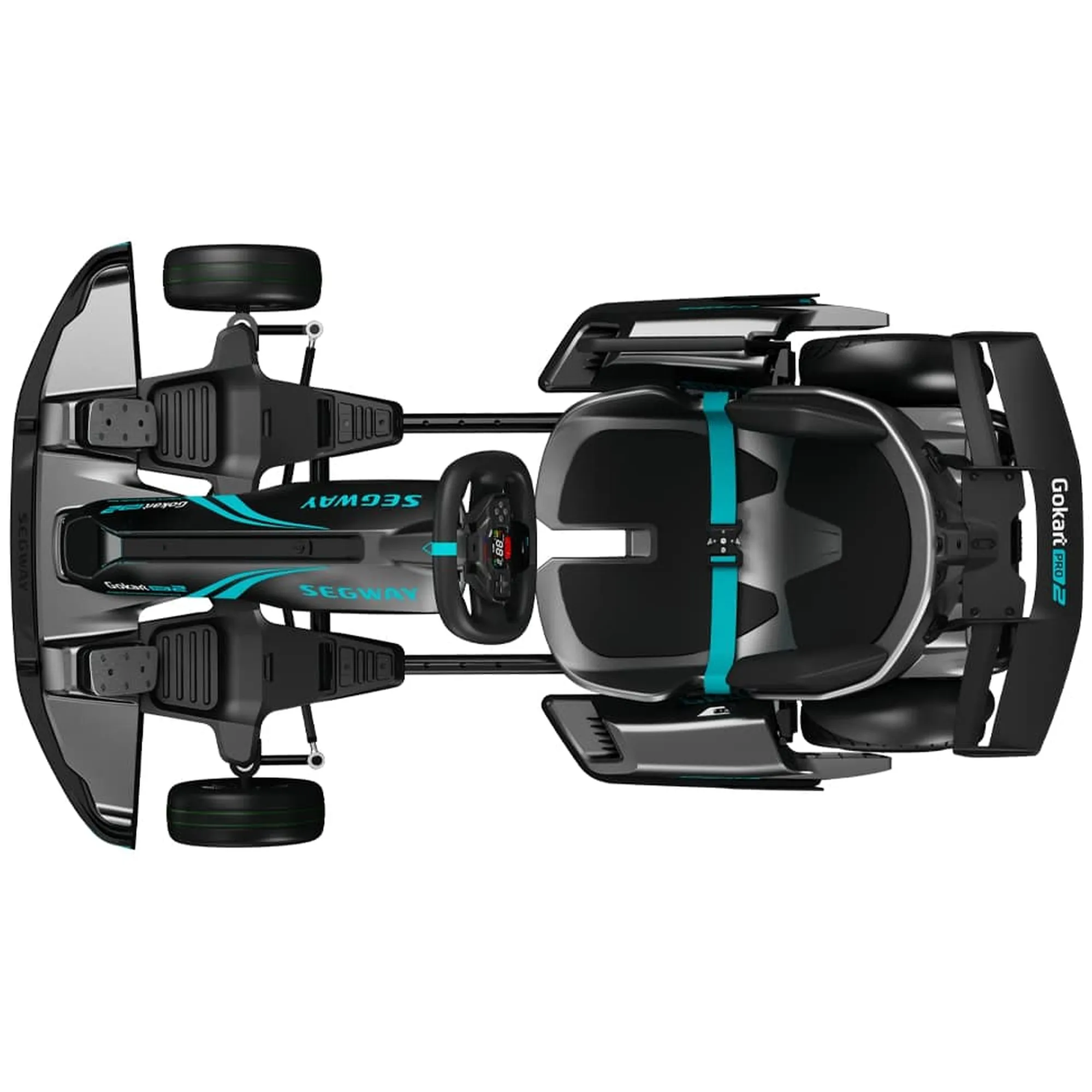 Купить Электрокарт Segway-Ninebot GoKart PRO 2 Grey-Blue (AA.04.04.01.0004) - фото 4