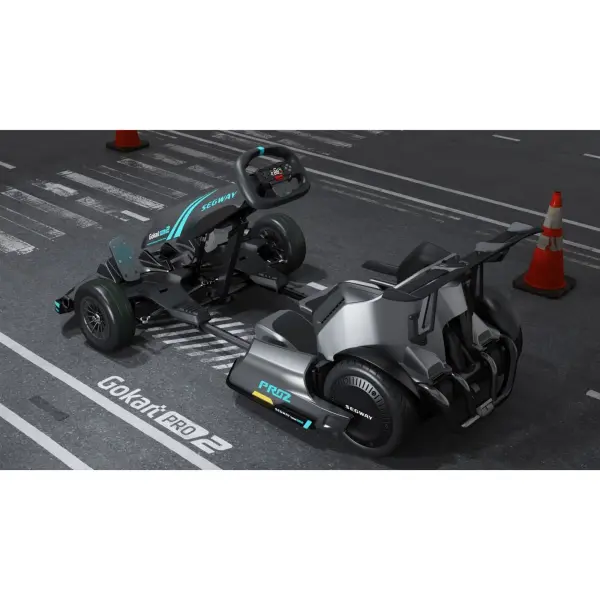 Купить Электрокарт Segway-Ninebot GoKart PRO 2 Grey-Blue (AA.04.04.01.0004) - фото 7