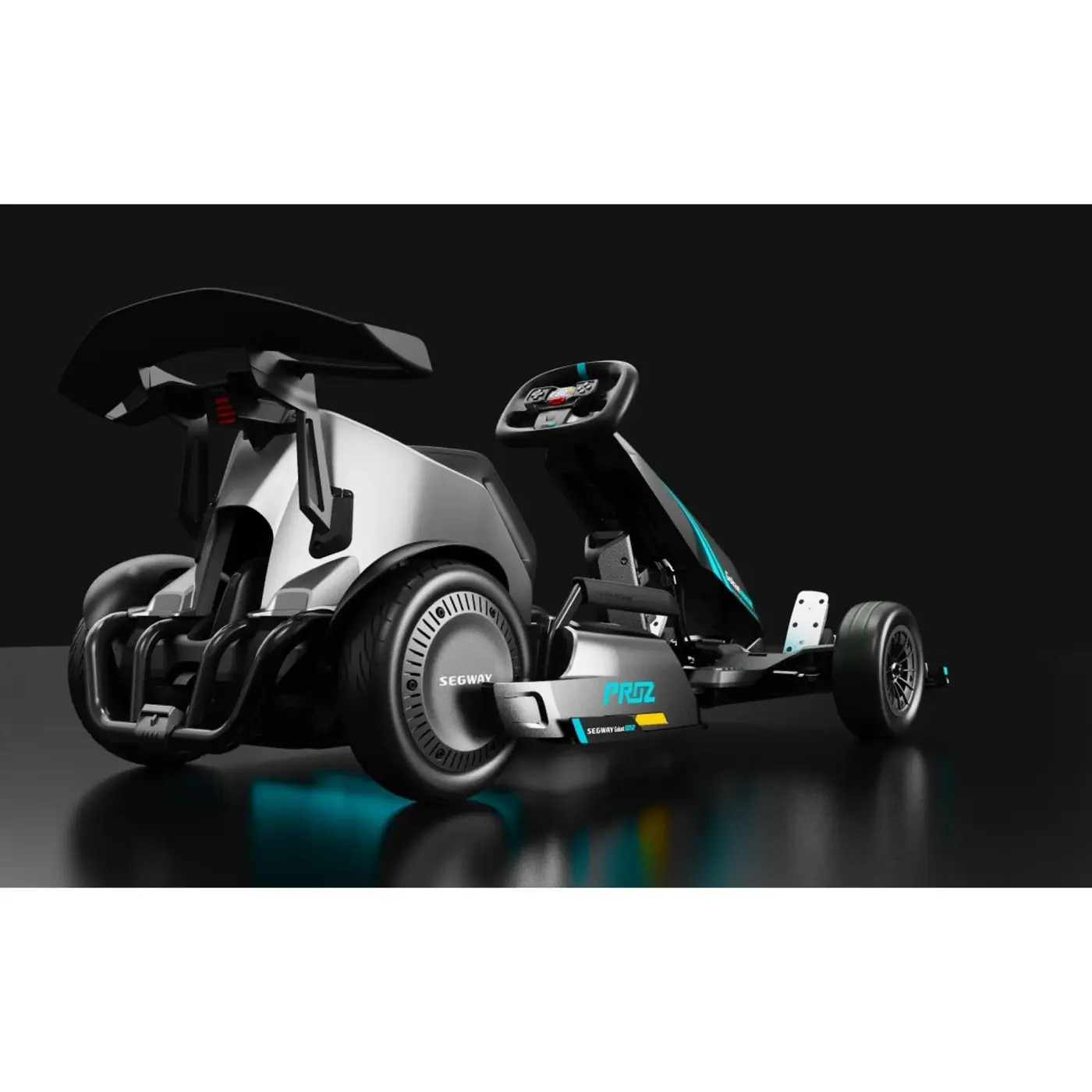 Купить Электрокарт Segway-Ninebot GoKart PRO 2 Grey-Blue (AA.04.04.01.0004) - фото 8