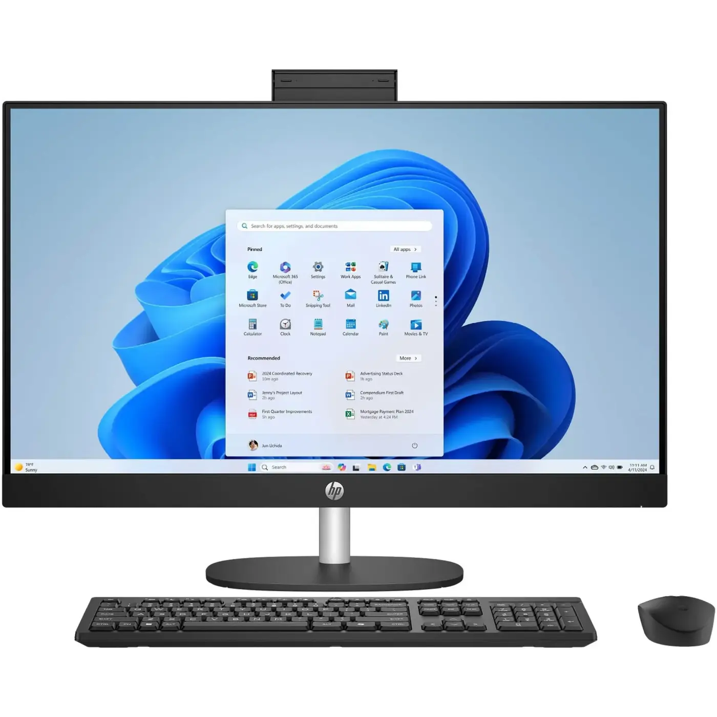 Купить Моноблок 27" HP 27-cr2003ua AiO Ultra7 (D3MU3EA) - фото 1