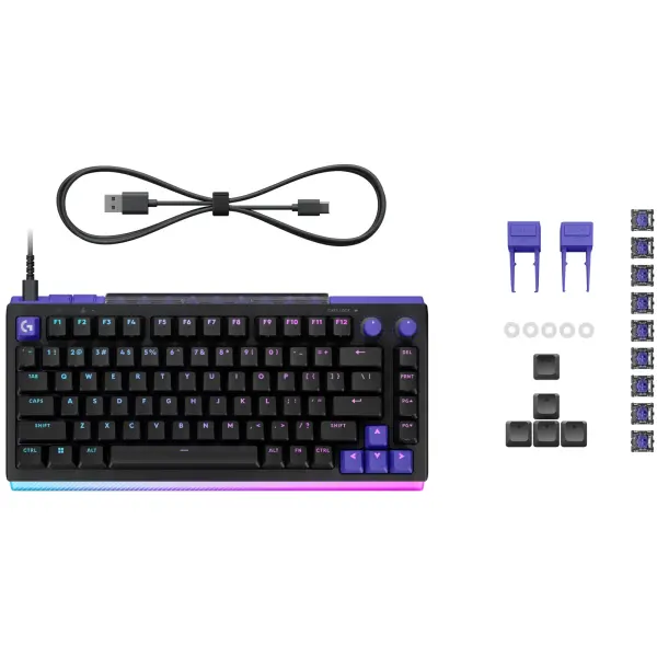 Купити Клавіатура Logitech G512 X 75 Mechanical Tactile Black (920-013934) - фото 7