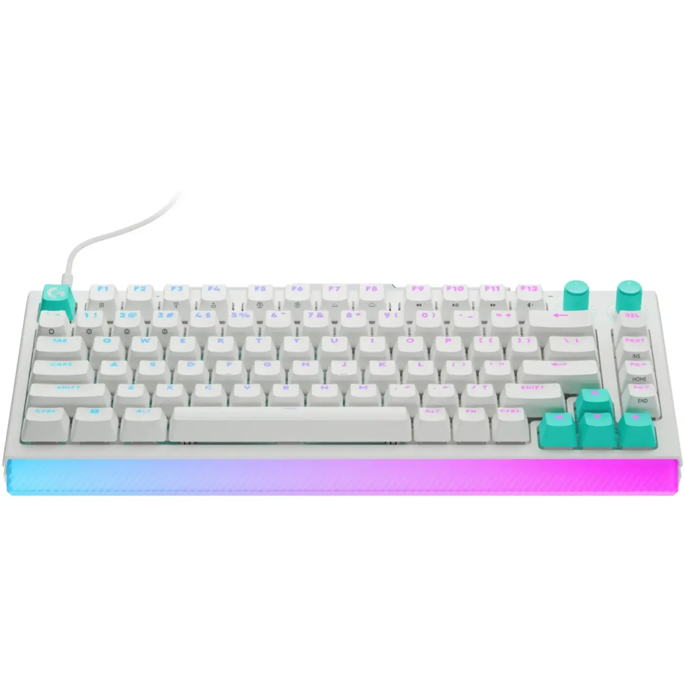 Купити Клавіатура Logitech G512 X 75 Mechanical Tactile White (920-013955) - фото 2