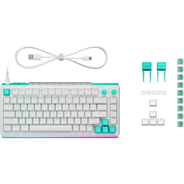 Купити Клавіатура Logitech G512 X 75 Mechanical Tactile White (920-013955) - фото 6
