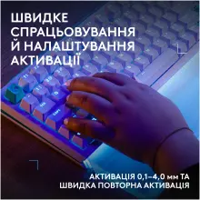 Купити Клавіатура Logitech G512 X 75 Mechanical Tactile White (920-013955) - фото 9