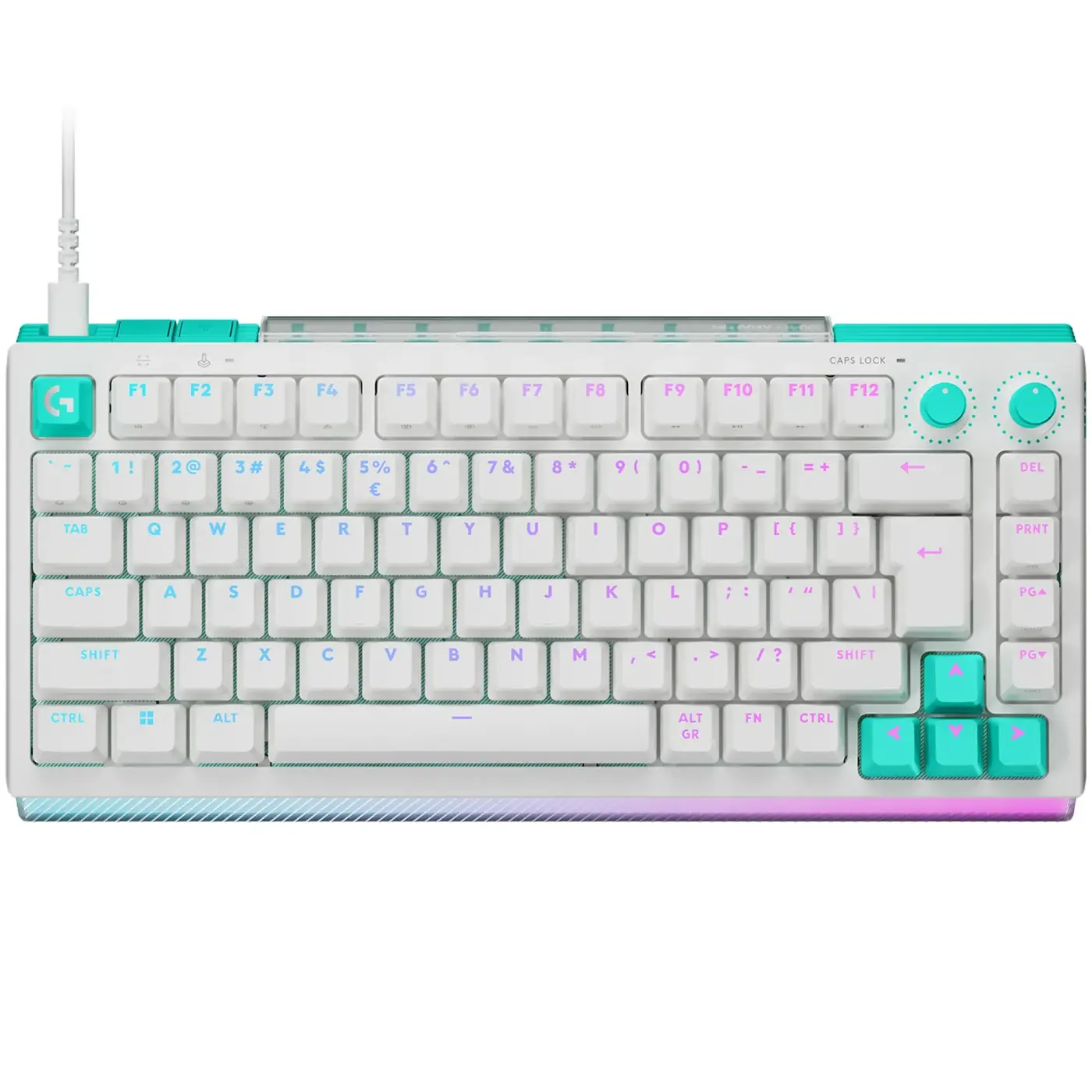 Купити Клавіатура Logitech G512 X 75 Mechanical Tactile White (920-013955) - фото 1