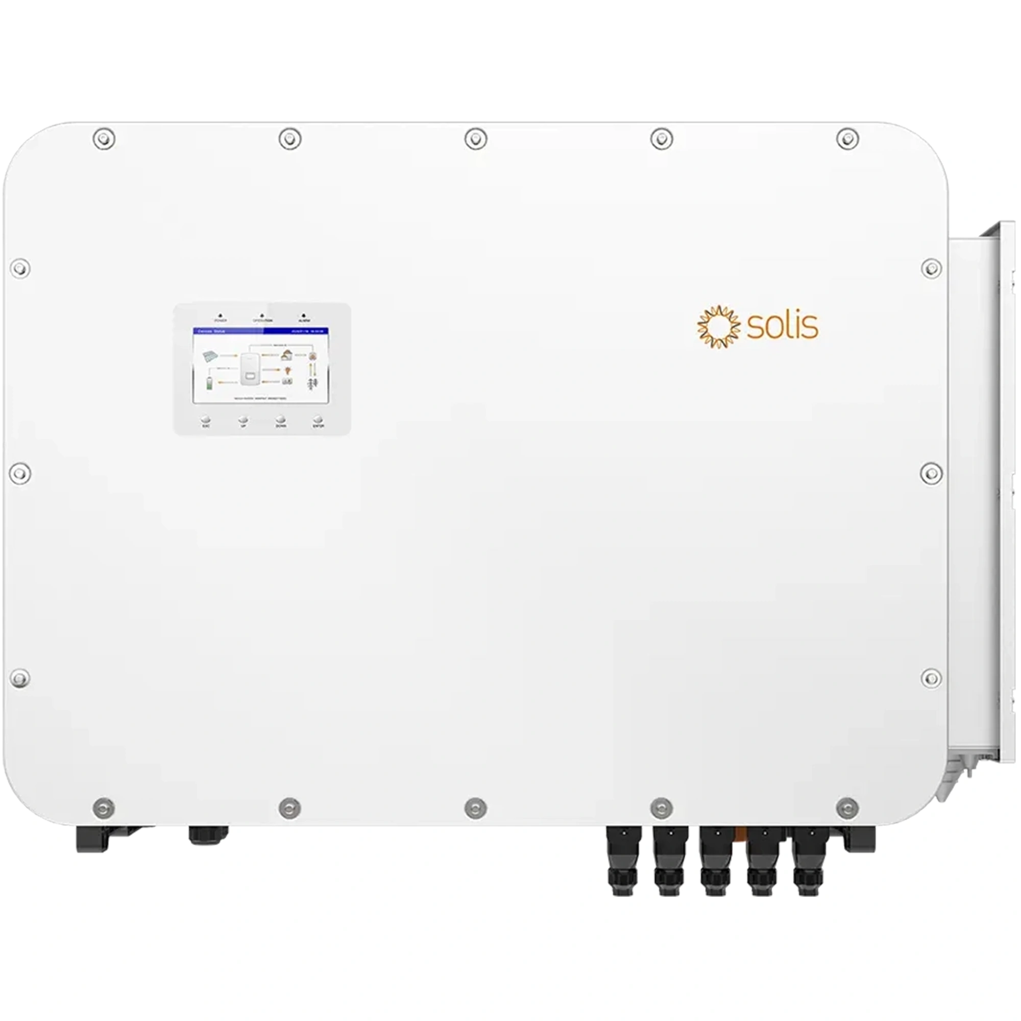 Купити Гібридний інвертор SOLIS S6-EH3P100K10-NV-YD-H 100KW HV-battery 10 MPPT Wi-Fi 220/380V Трифазний (S6-EH3P100K10-NV-YD-H) - фото 1