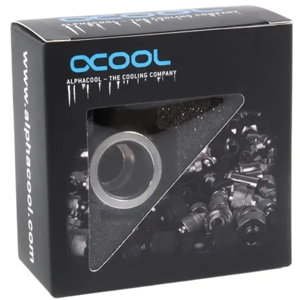 Купить Фитинг Alphacool Eiszapfen 14 mm HardTube Chrome (17553) - фото 4
