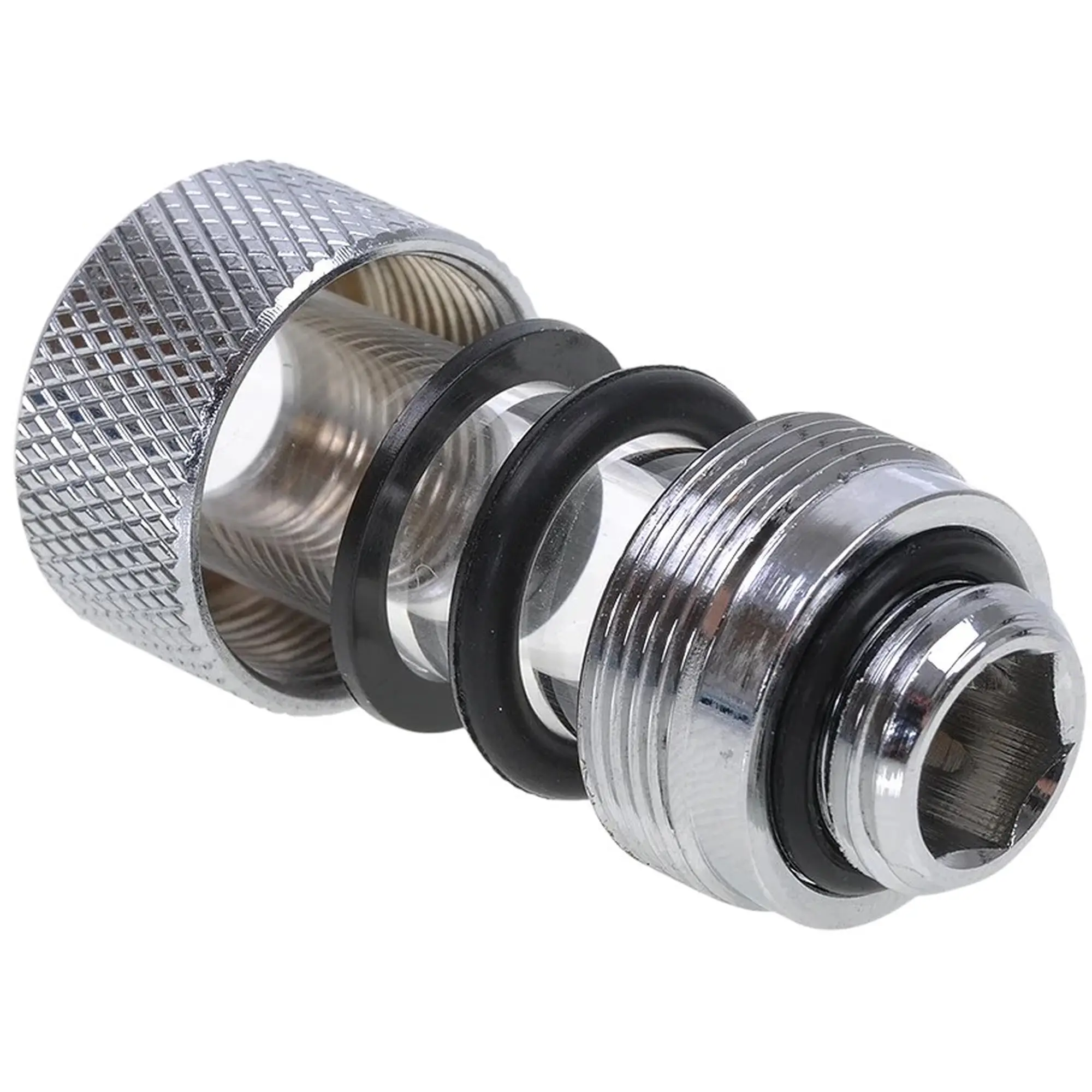 Купить Фитинг Alphacool HT 13 mm HardTube G1/4 Chrome (17188) - фото 4