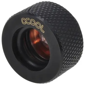 Купити Фітинг Alphacool HT 13 mm HardTube G1/4 Deep Black (17189) - фото 1