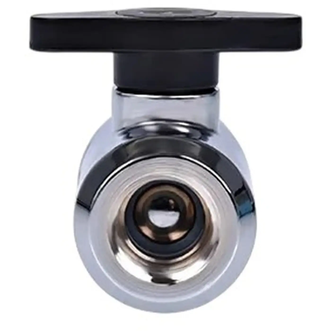 Купить Фитинг Alphacool Eiszapfen 2-way Ball Valve G1/4 Chrome (17141) - фото 3