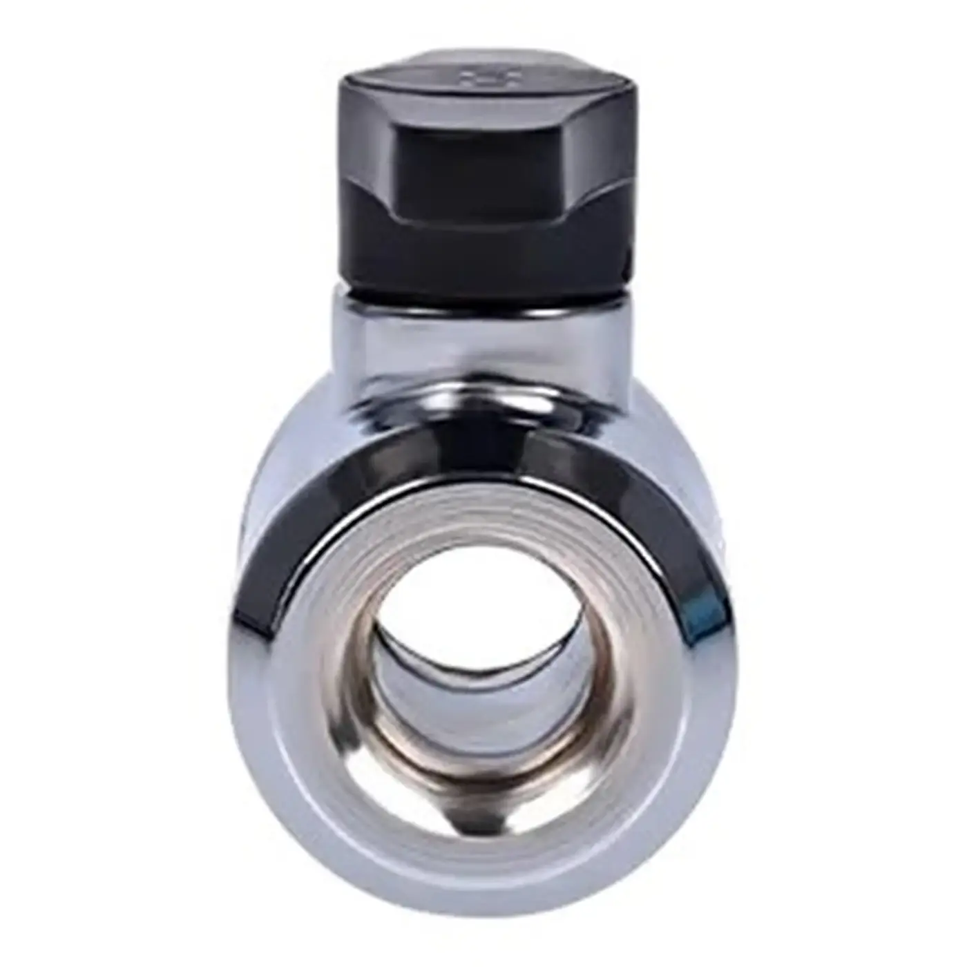Купить Фитинг Alphacool Eiszapfen 2-way Ball Valve G1/4 Chrome (17141) - фото 4