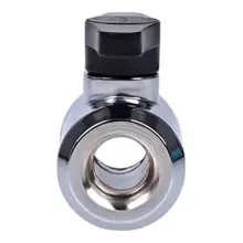 Купить Фитинг Alphacool Eiszapfen 2-way Ball Valve G1/4 Chrome (17141) - фото 4
