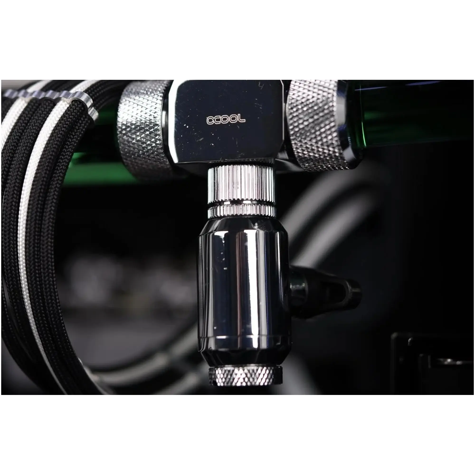 Купить Фитинг Alphacool Eiszapfen 2-way Ball Valve G1/4 Chrome (17141) - фото 5