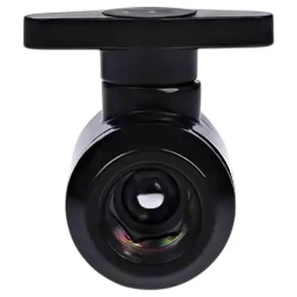 Купить Фитинг Alphacool Eiszapfen 2-way Ball Valve G1/4 Deep Black (17142) - фото 2
