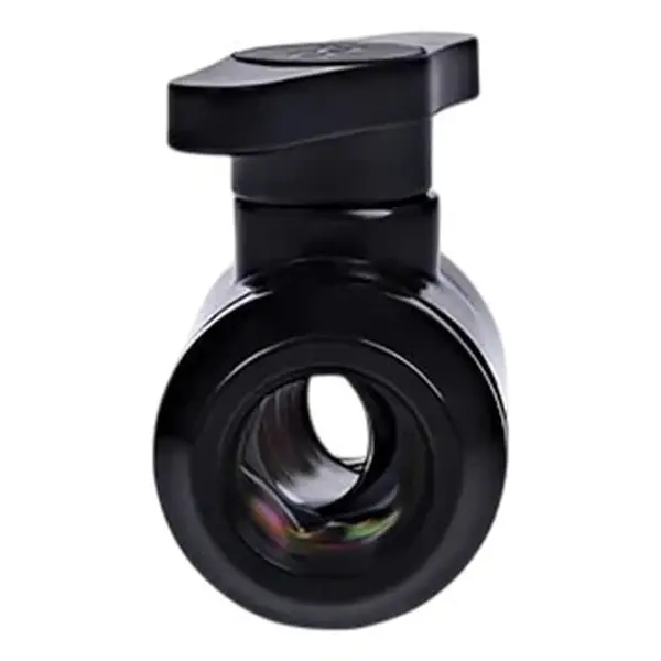 Купить Фитинг Alphacool Eiszapfen 2-way Ball Valve G1/4 Deep Black (17142) - фото 3