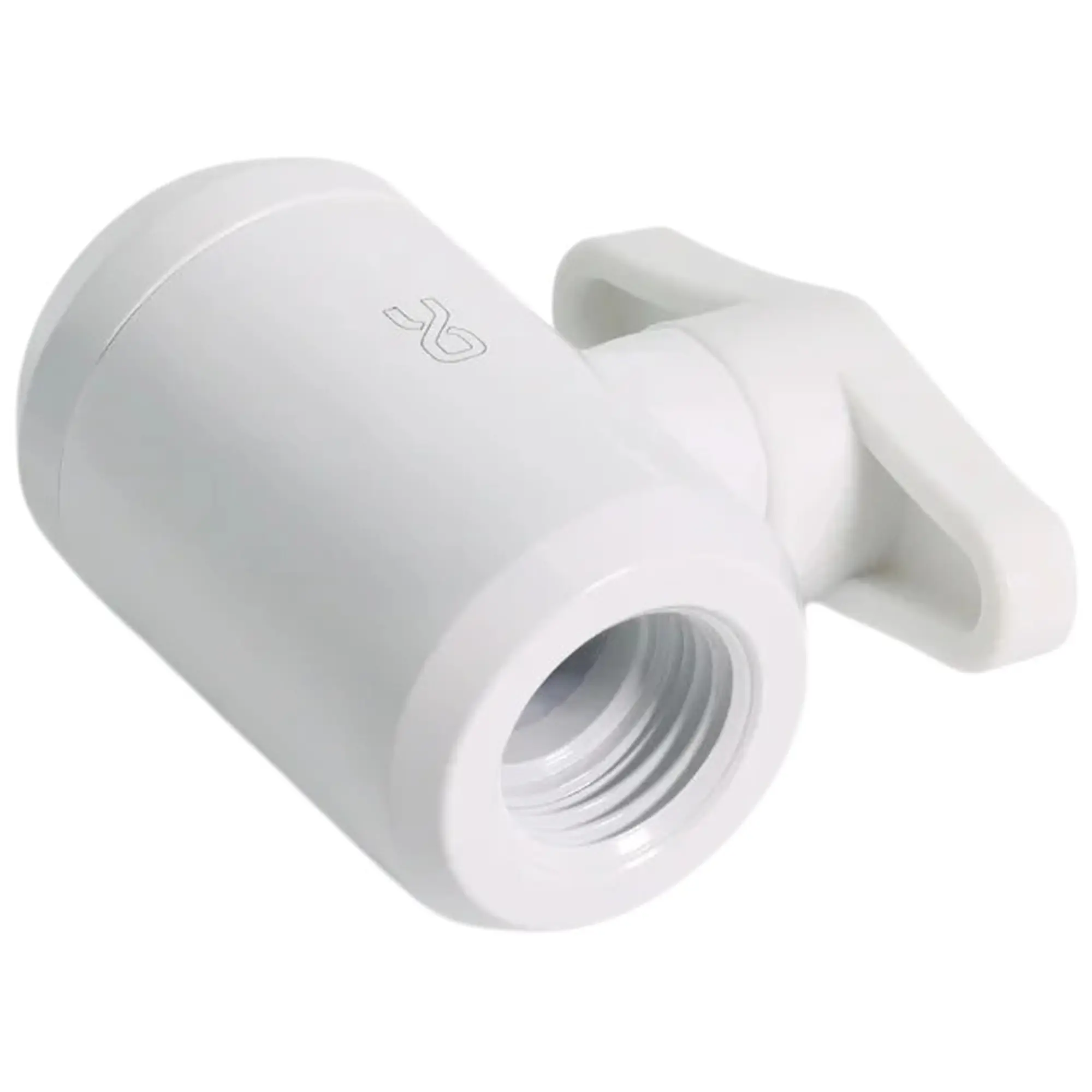 Купить Фитинг Alphacool Eiszapfen 2-way Ball Valve G1/4 White (17630) - фото 1
