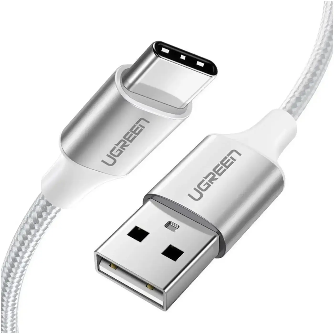 Купить Кабель UGREEN US288 USB 2.0 - USB-C 3A 1m White (60131) - фото 2