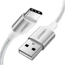 Купить Кабель UGREEN US288 USB 2.0 - USB-C 3A 1m White (60131) - фото 2