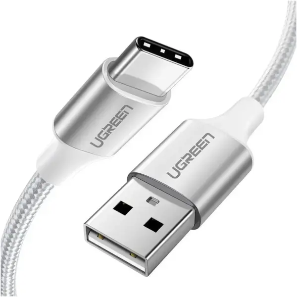 Купить Кабель UGREEN US288 USB 2.0 - USB-C 3A 1m White (60131) - фото 2
