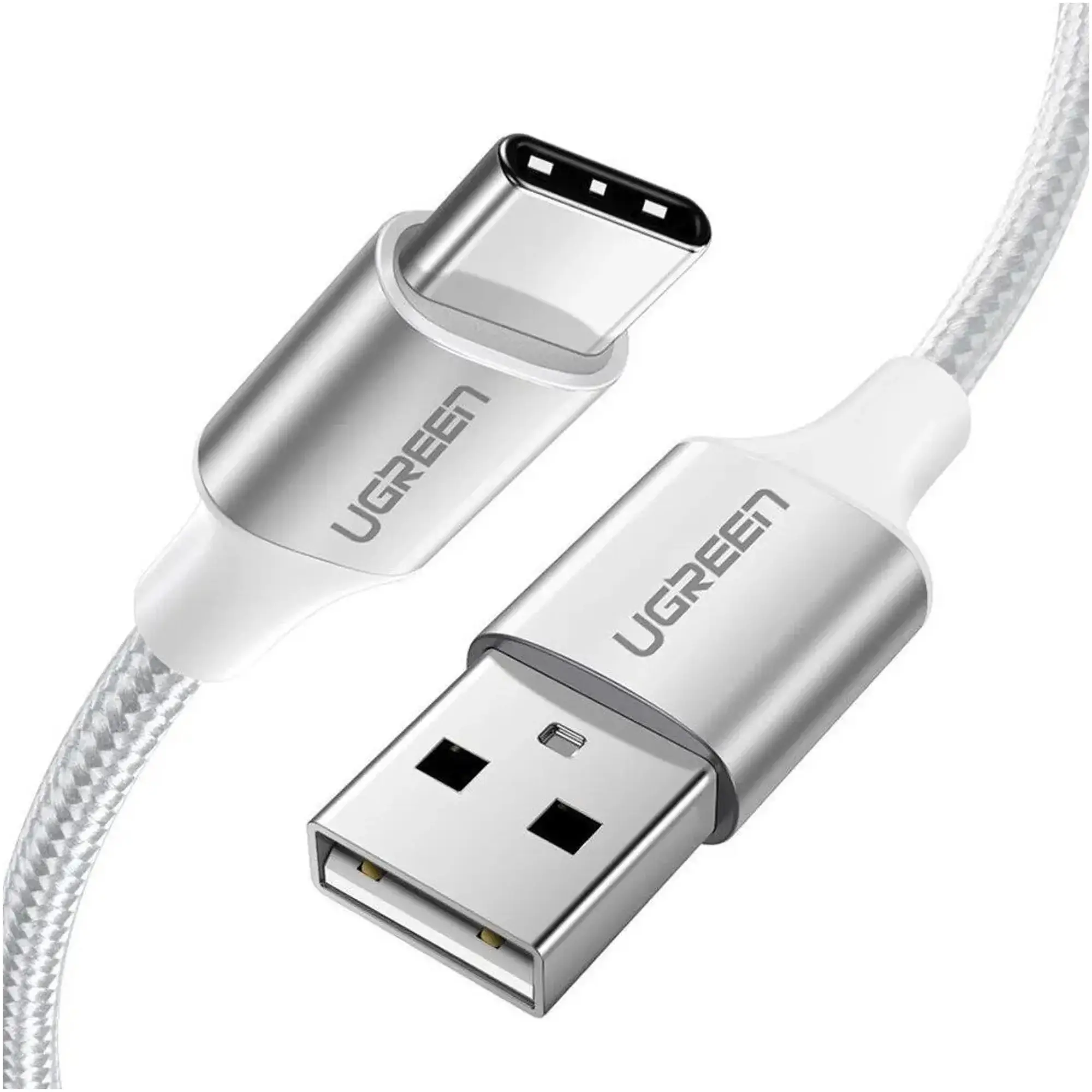 Купить Кабель UGREEN US288 USB 2.0 - USB-C 3A 1m White (60131) - фото 2