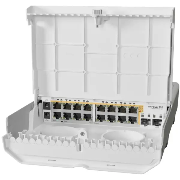 Купити Комутатор Mikrotik NetPower 16P (CRS318-16P-2S+OUT) - фото 2