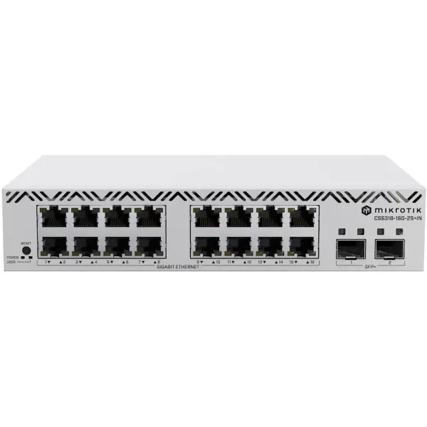 Купити Комутатор Mikrotik Cloud Smart Switch CSS318-16G-2S+IN - фото 3