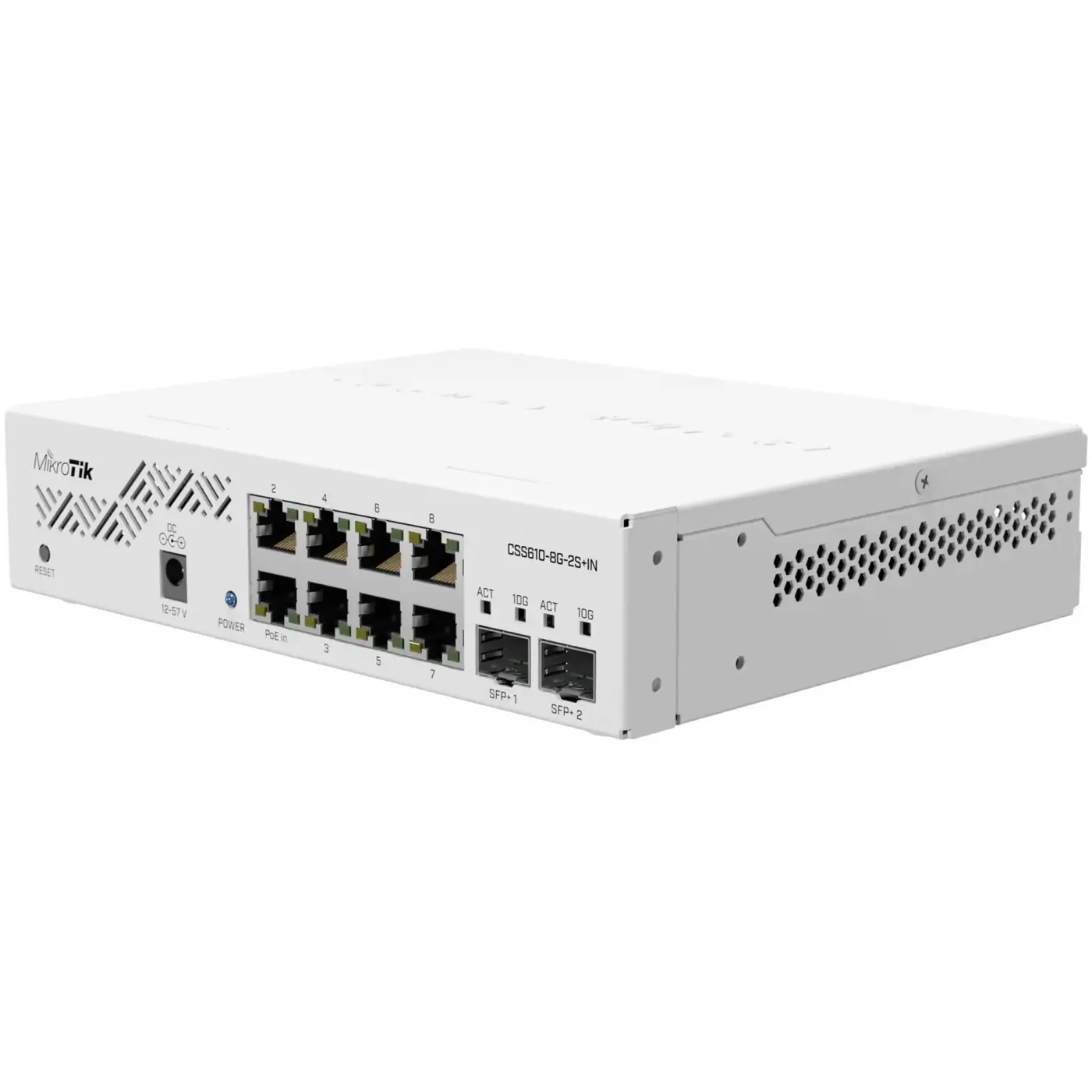 Купити Комутатор Mikrotik Cloud Smart Switch CSS610-8G-2S+IN - фото 2
