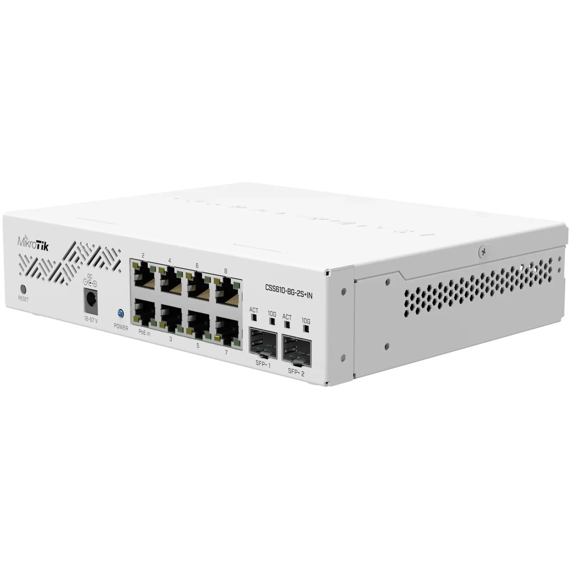 Купити Комутатор Mikrotik Cloud Smart Switch CSS610-8G-2S+IN - фото 2