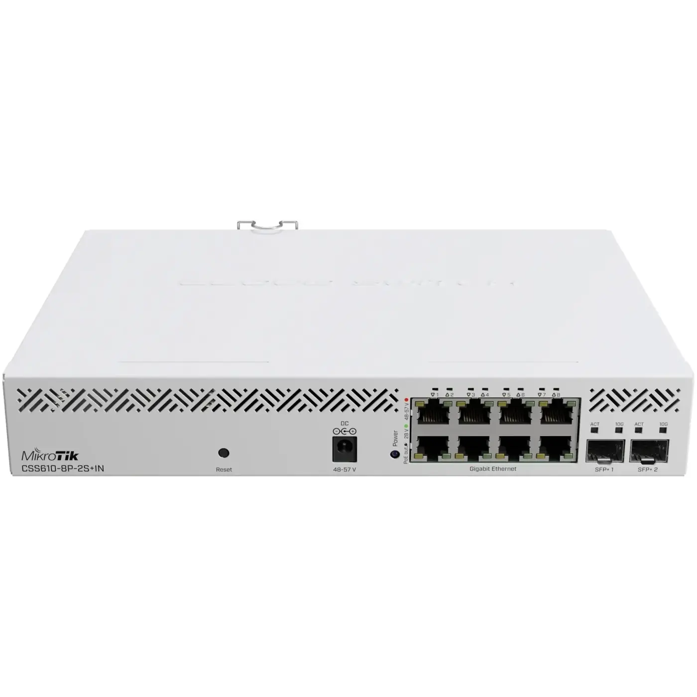 Купити Комутатор Mikrotik Cloud Smart Switch CSS610-8P-2S+IN - фото 1