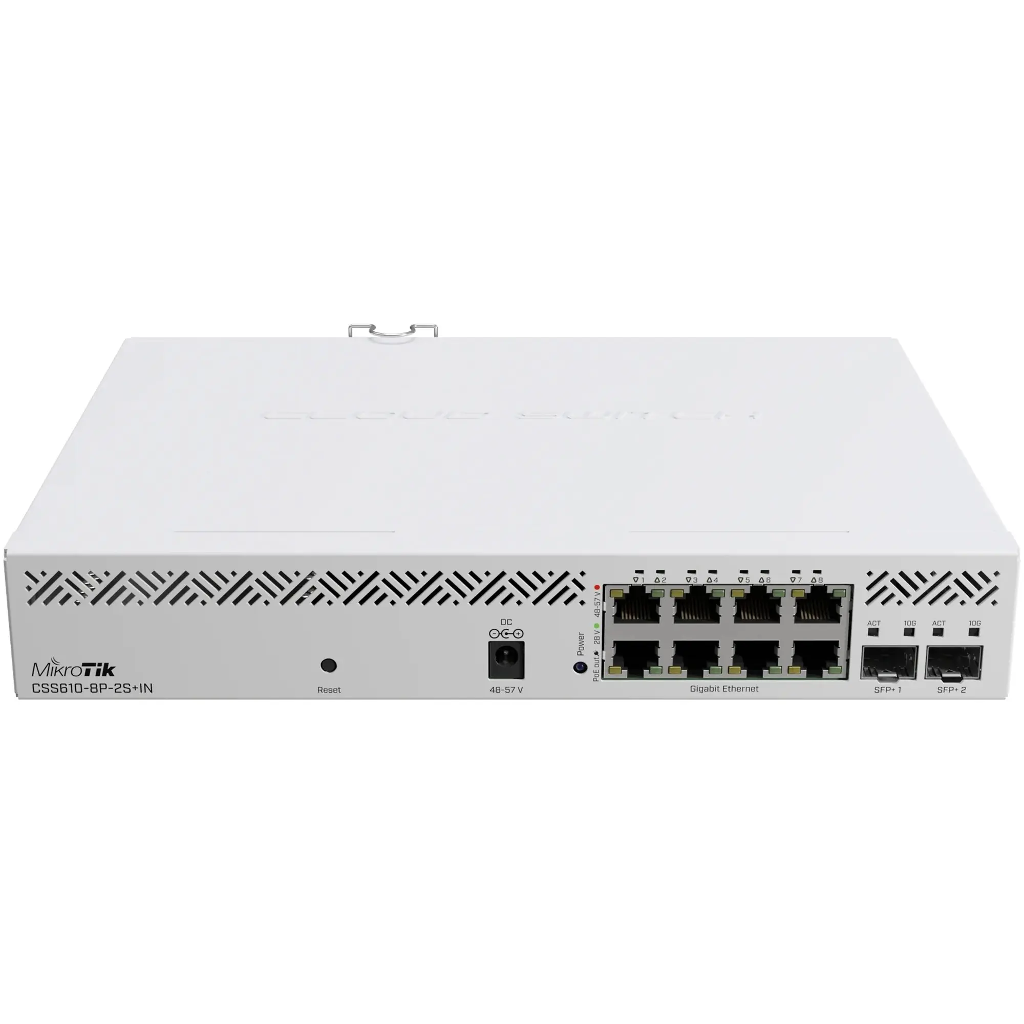 Купити Комутатор Mikrotik Cloud Smart Switch CSS610-8P-2S+IN - фото 1