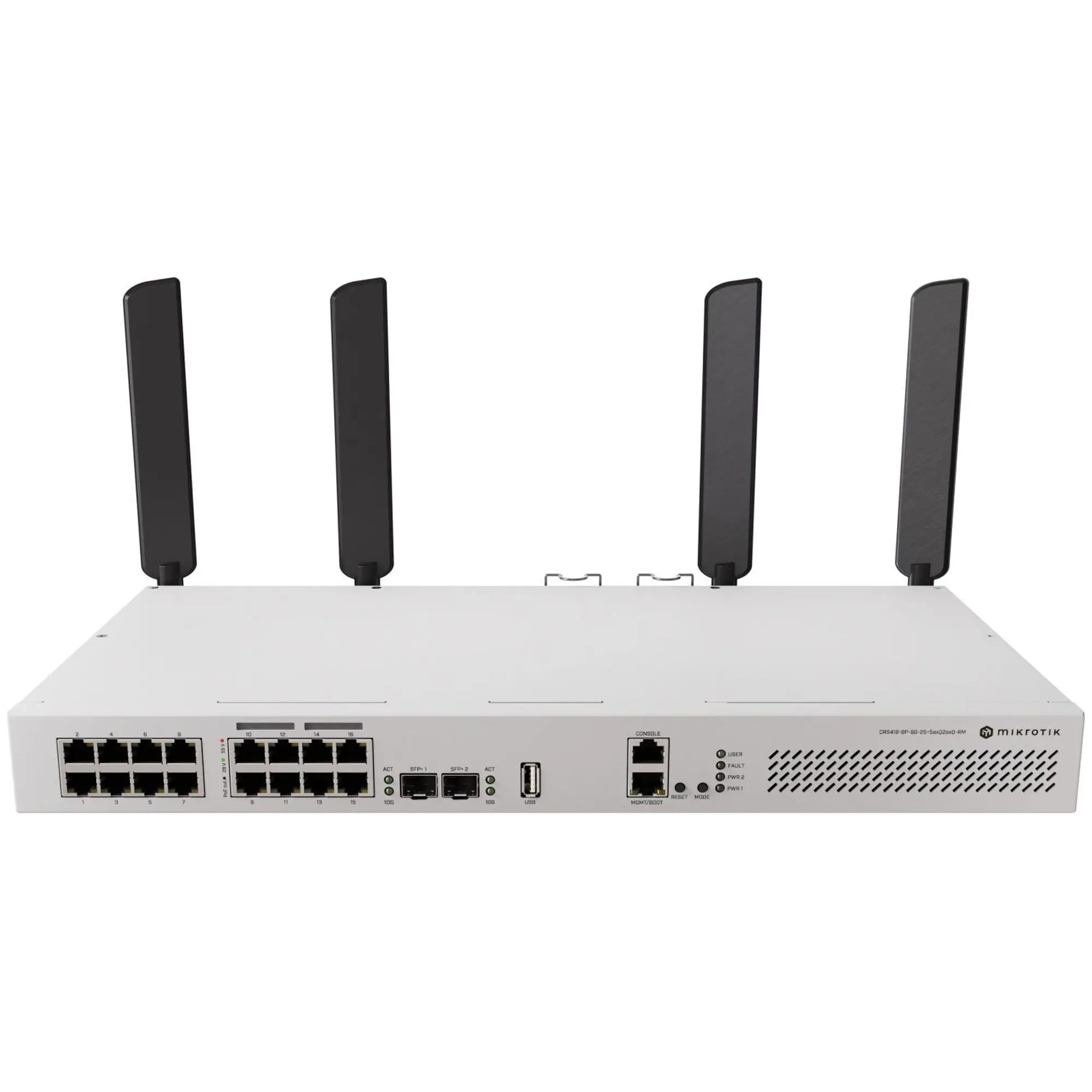 Купити Комутатор Mikrotik CRS418-8P-8G-2S+5AXQ2AXQ - фото 1