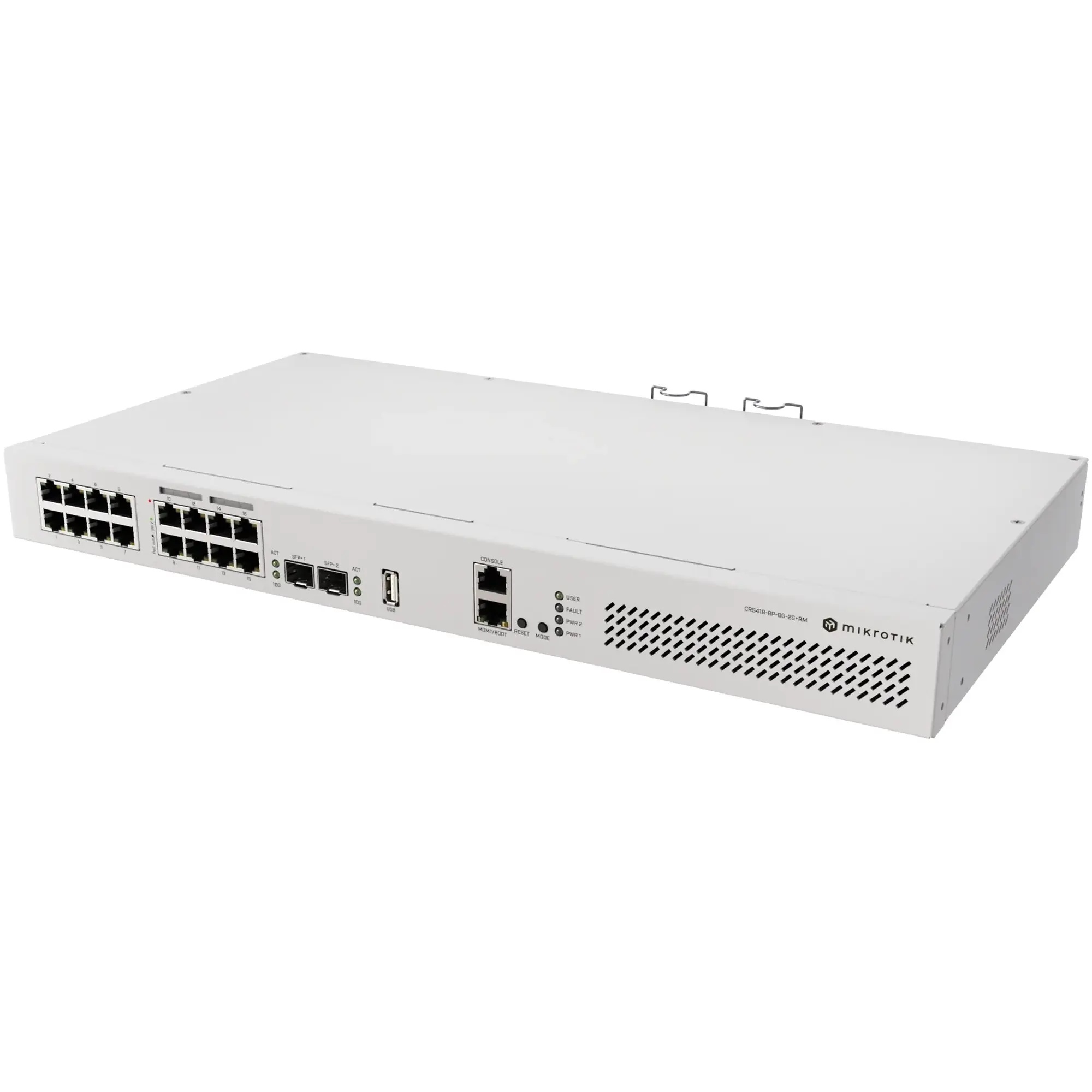 Купити Комутатор Mikrotik CRS418-8P-8G-2S+RM - фото 1
