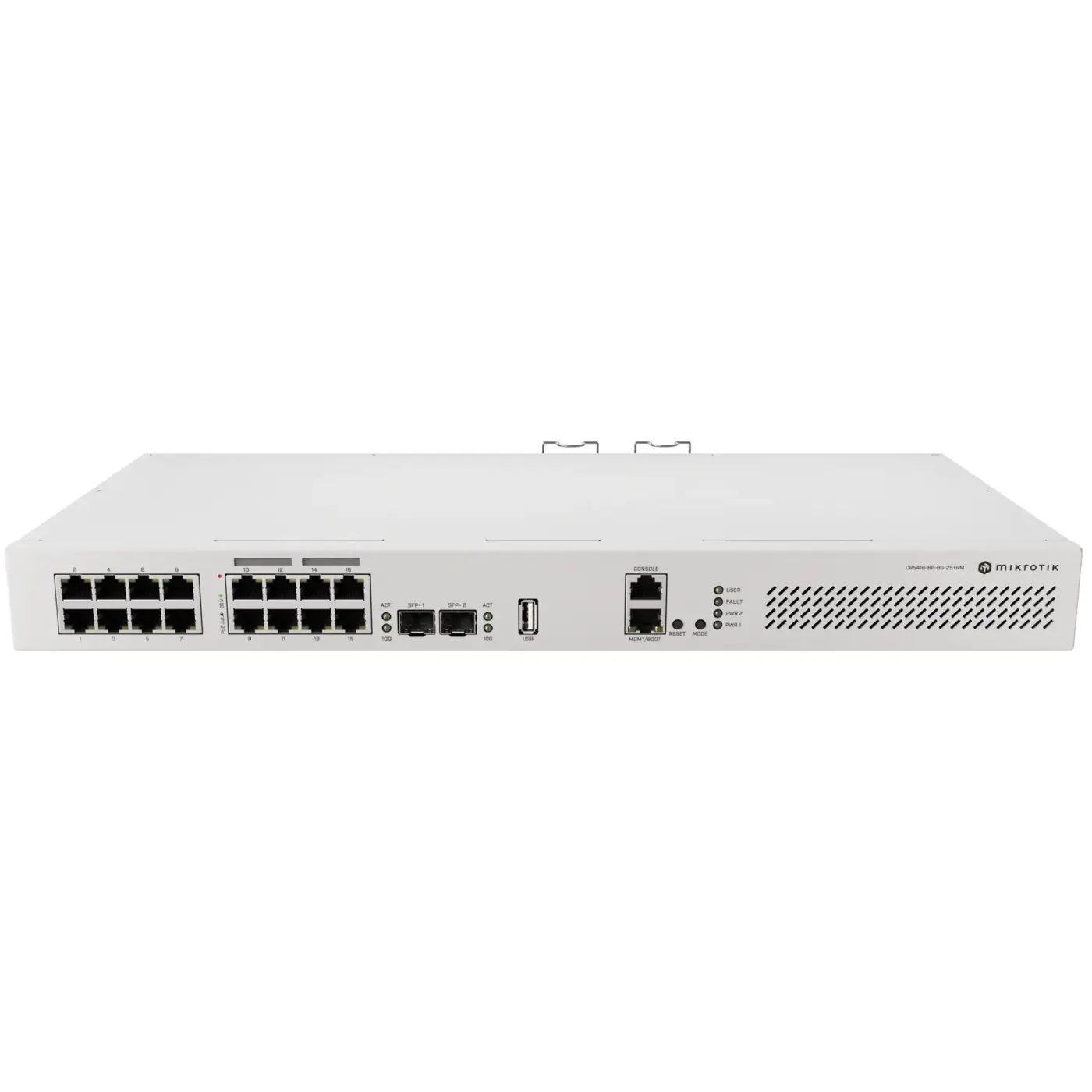 Купити Комутатор Mikrotik CRS418-8P-8G-2S+RM - фото 2