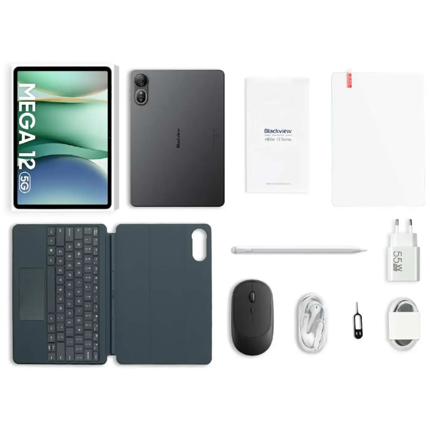 Купить Планшет Blackview Mega 12 SET 5G 12/256GB Flash Gold (MEGA12_FG_EU) - фото 9