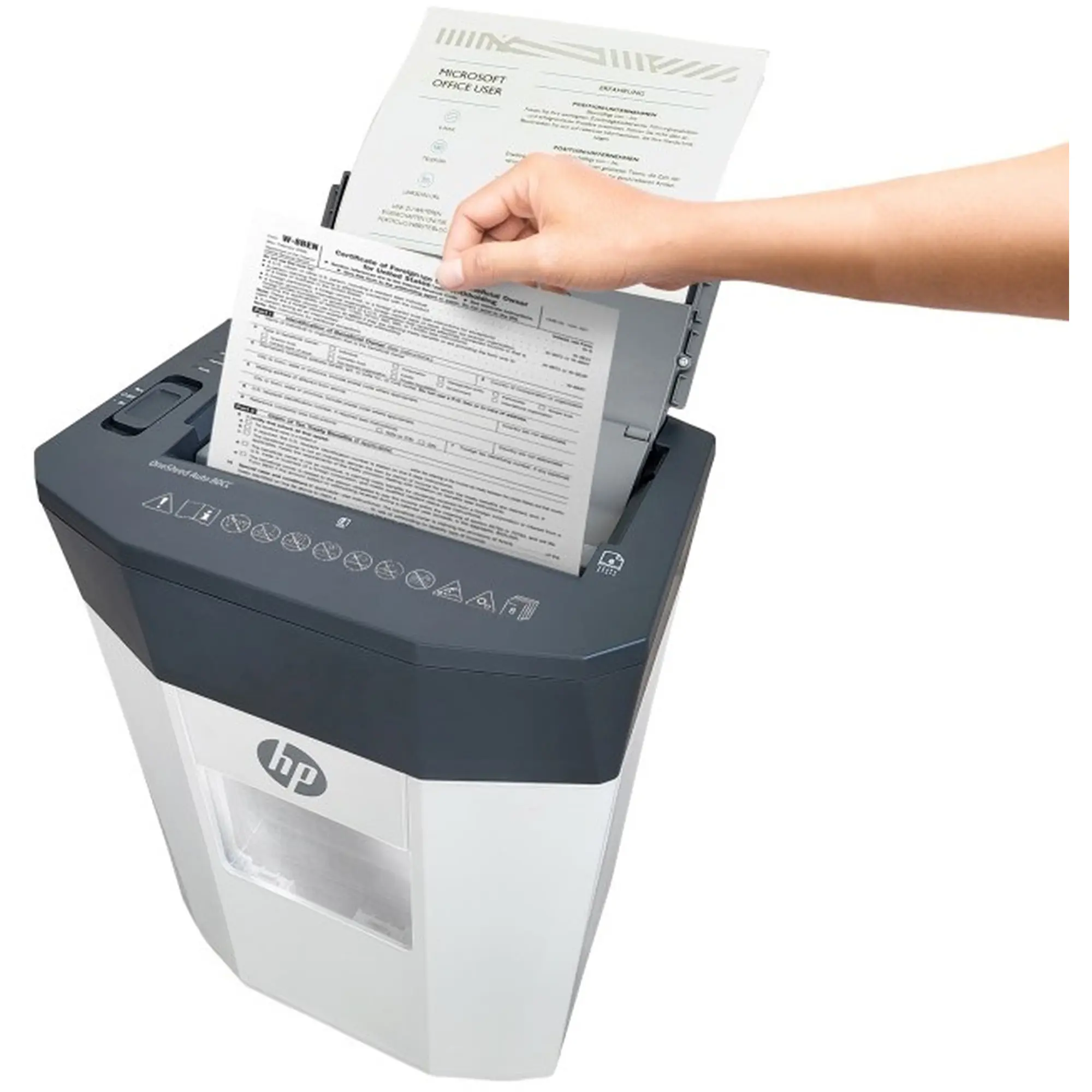 Купить Уничтожитель документов HP OneShred Auto 80CC (2817_HP) - фото 8