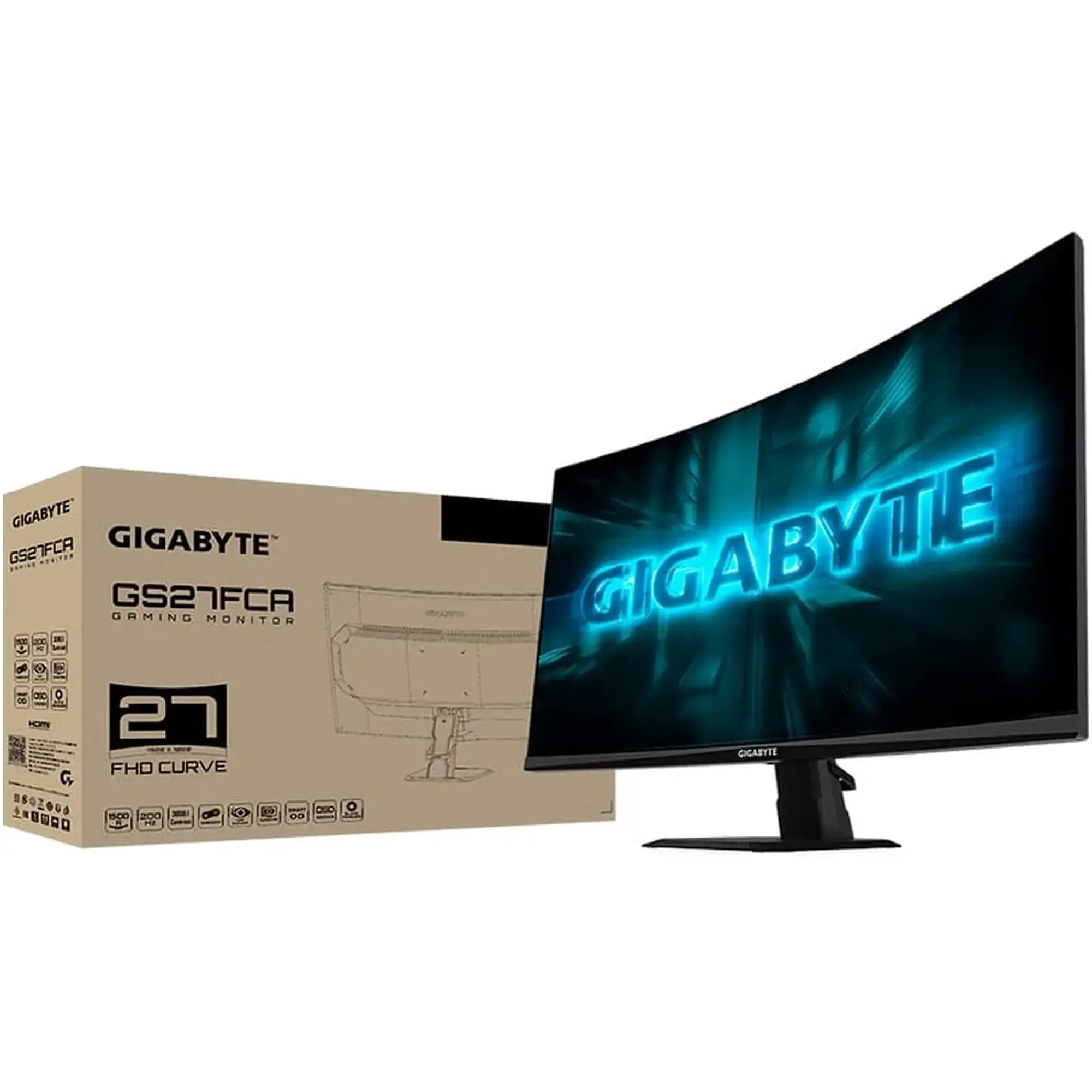 Купить Монитор 27" Gigabyte GS27FCA Gaming Monitor (GS27FCA EK) - фото 7