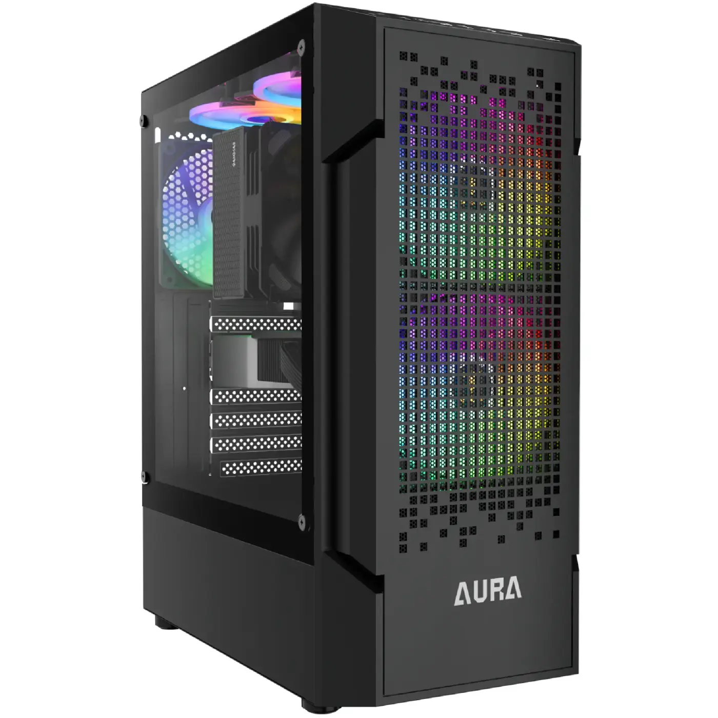 Купити Корпус GAMDIAS AURA GC7 ARGB Black - фото 2
