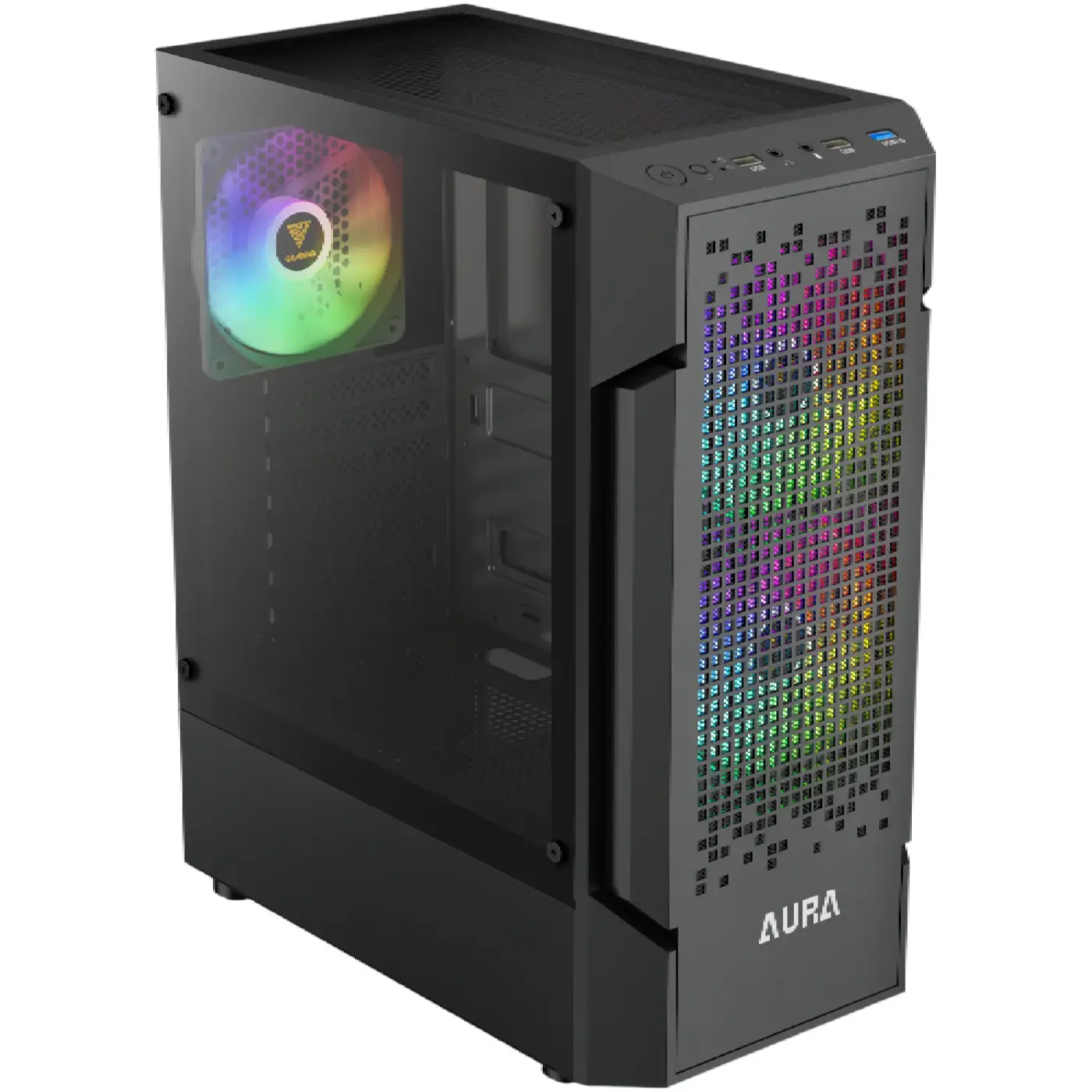 Купити Корпус GAMDIAS AURA GC7 ARGB Black - фото 3