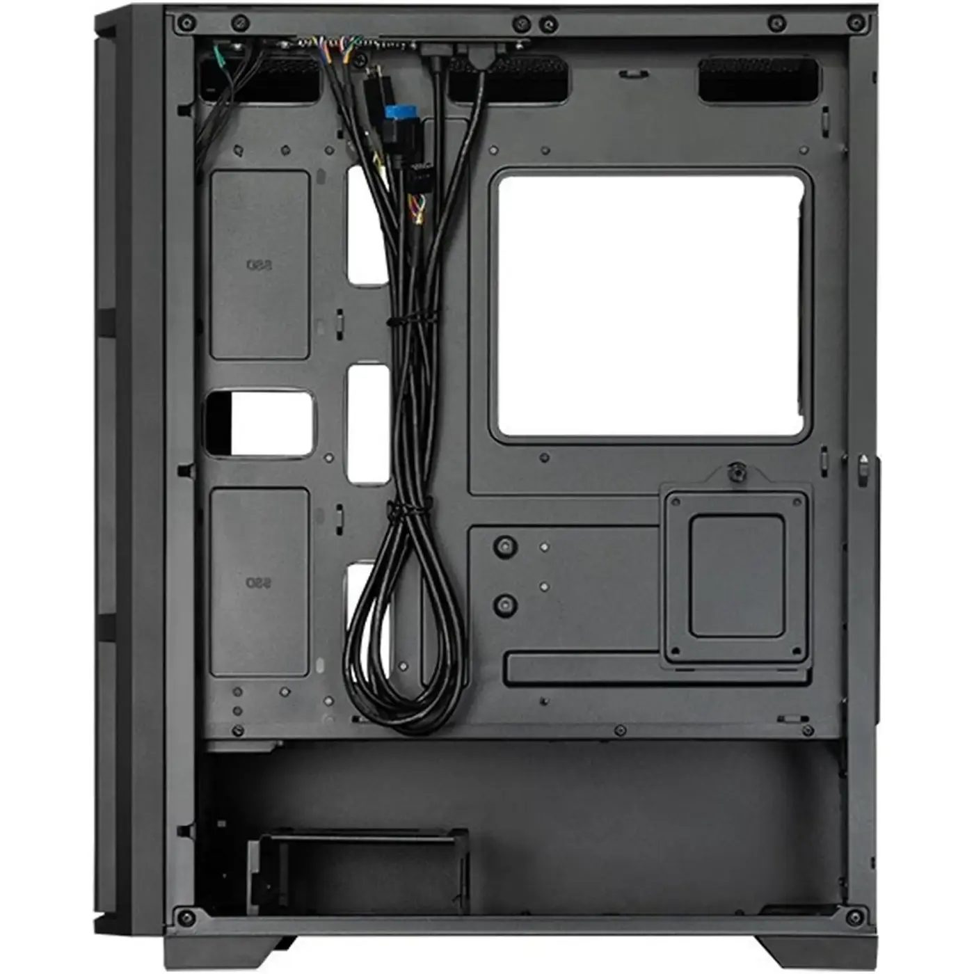 Купить Корпус Chieftec Pro Midi Q AS-02B-OP ATX Black without Power supply (AS-02B-OP) - фото 5