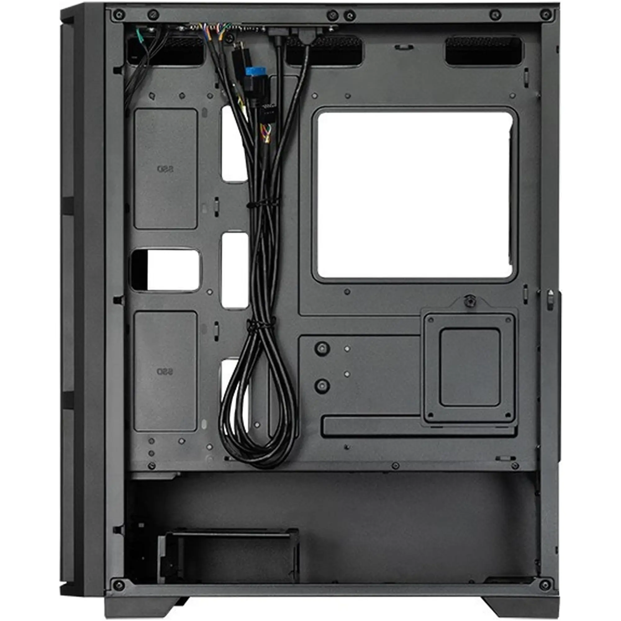 Купить Корпус Chieftec Pro Midi Q AS-02B-OP ATX Black without Power supply (AS-02B-OP) - фото 5